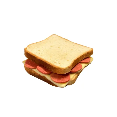 Sucuklu Kaşarlı Tost